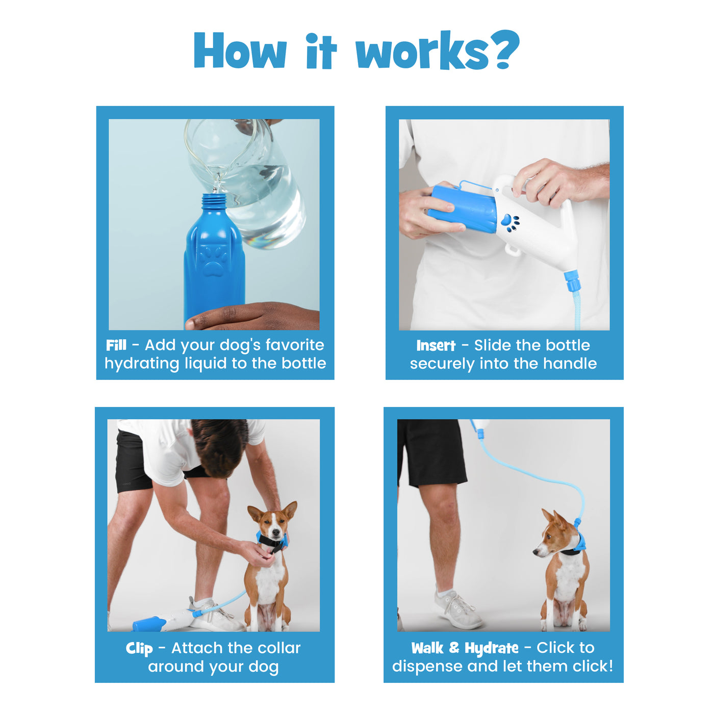 The Hydro Leash® - All Sizes for Easy Hydration